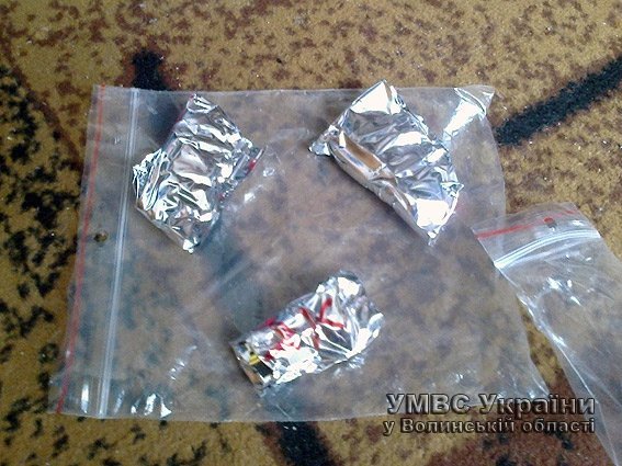 На Волині затримали наркоторговця. ФОТО