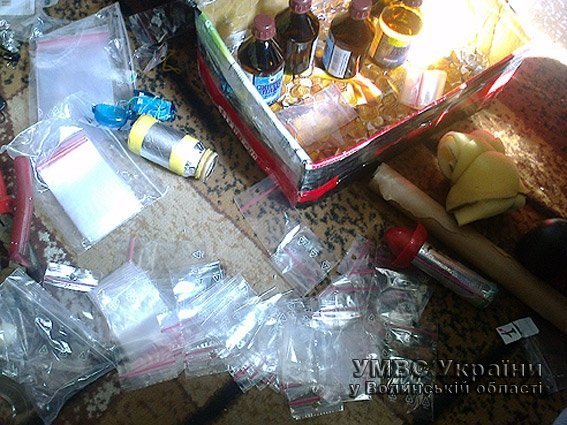 На Волині затримали наркоторговця. ФОТО