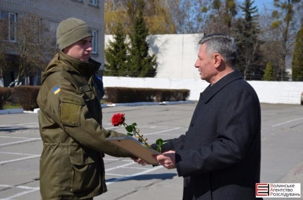 У Луцьку вітали нацгвардійців. ФОТО
