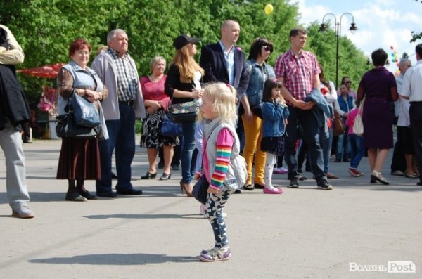 У Луцьку – святковий концерт до Дня Перемоги. ФОТО