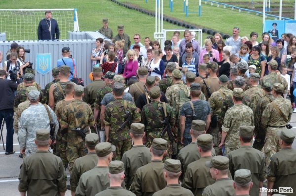 Луцьк зустрів героїв нацгвардії. ФОТО