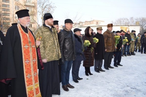У Ковелі відкрили дошку загиблому під Іловайськом військовому