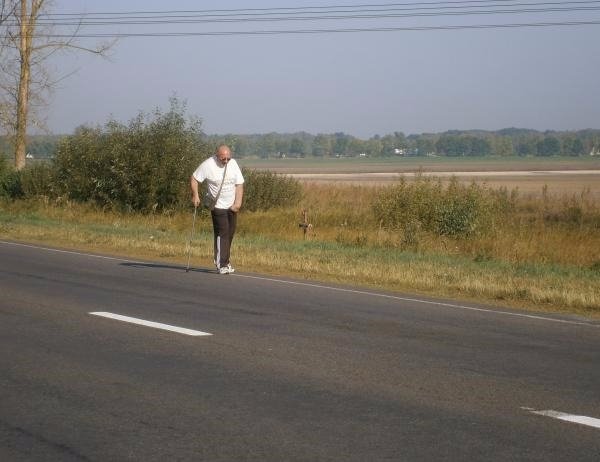 72-річний волинянин долає новий марафон. ФОТО