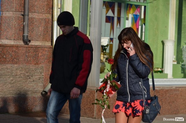 Кохання на вулицях Луцька. ФОТО