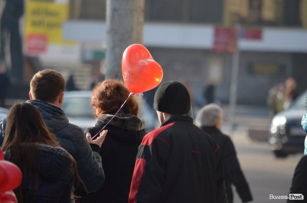 Кохання на вулицях Луцька. ФОТО
