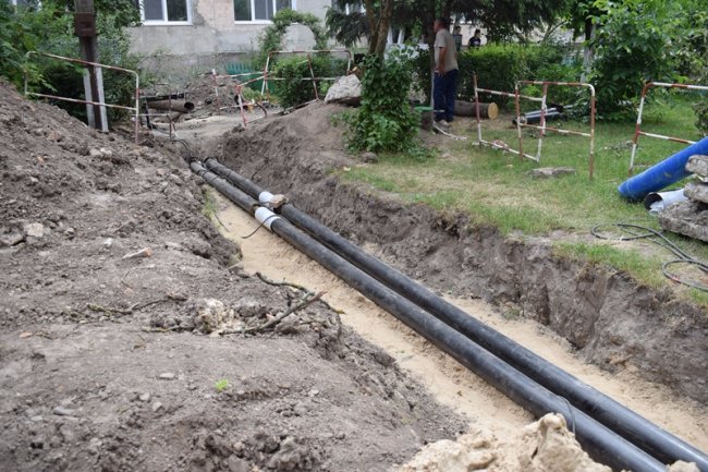 У Луцьку проводять капітальний ремонт тепломереж