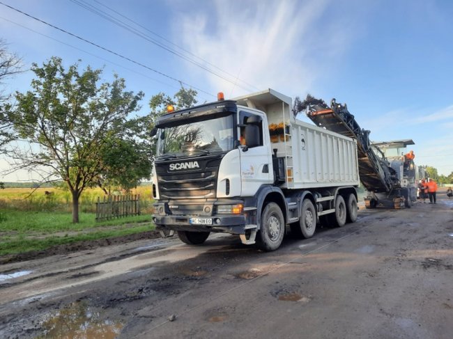 На дорозі Рожище – Сокіл розпочали ремонт. ФОТО