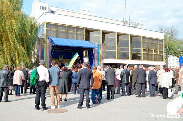 У Луцьку - фестиваль патріотичної пісні. ФОТО