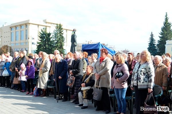 У Луцьку - фестиваль патріотичної пісні. ФОТО