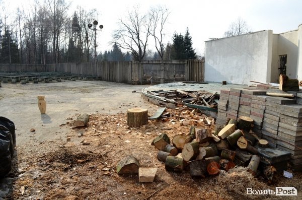 У центральному парку Луцька наведуть марафет