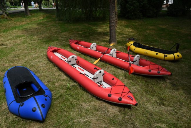 У центральному парку Луцька відкрили школу фрілуфтсліву