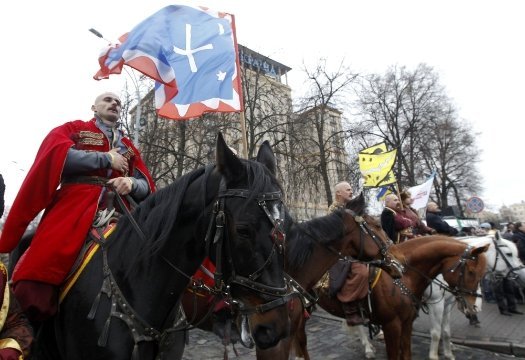 Початок «Маршу мільйону» в Києві. ФОТО