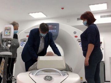 Міська лікарня на Волині отримала сучасне діагностичне обладнання.ВІДЕО