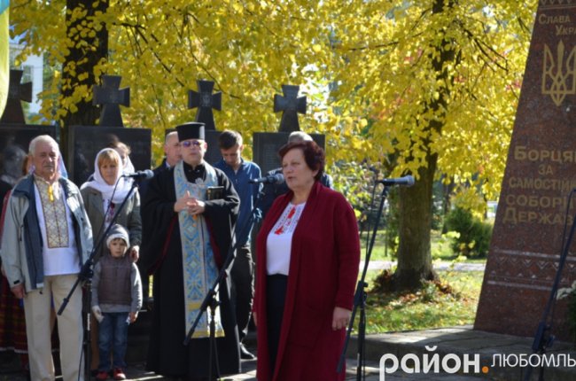 З піснями і подяками: як у Любомлі вшановували захисників України