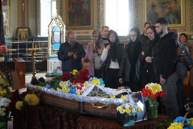 На Волині провели в останню путь полеглого прикордонника