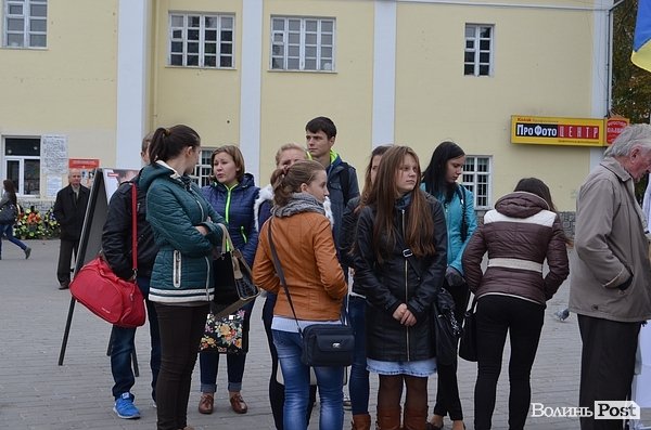 У Луцьку писали «листи Надії». ФОТО*