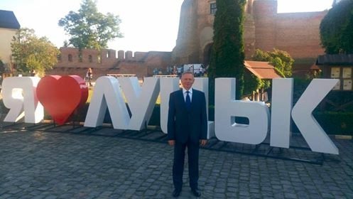 «Я люблю Луцьк»: на Замковій площі облаштували нову фотозону. ФОТО