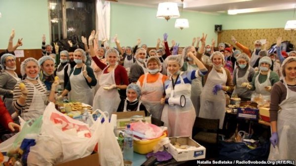 Кухня Євромайдану в Києві. ФОТО