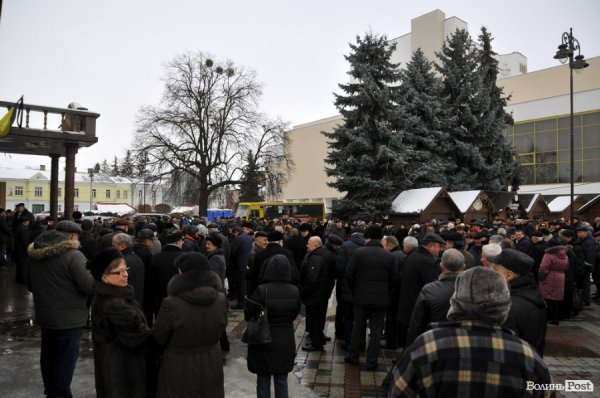 У Луцьку провели в останню путь Антона Кривицького