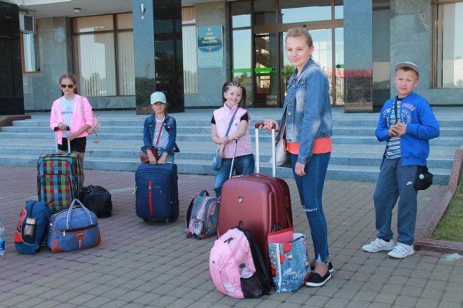 Діти волинських атовців поїхали відпочивати до Данії. ФОТО