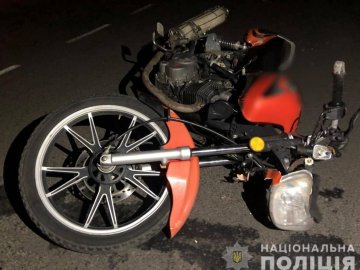 На Волині у ДТП постраждав 23-річний мотоцикліст. ФОТО