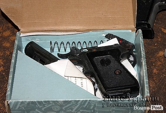 На Волині правоохоронці вилучили партію зброї 