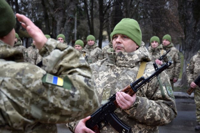 Волинські прикордонники склали військову присягу. ФОТО