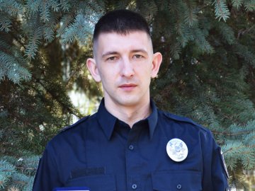 Волинського поліцейського, який врятував декілька життів під час кривавої різанини, нагородили відзнакою