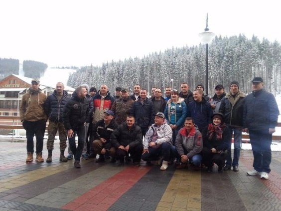 Бійці АТО оздоровлюються в Буковелі. ФОТО