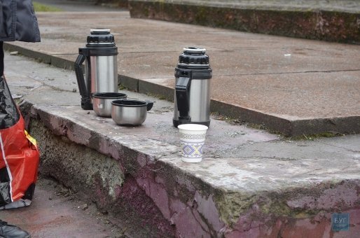 На Волині дорослі і діти обливались водою на допомогу бійцям. ФОТО