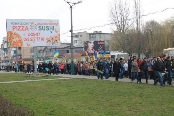 Марш Миру у Володимирі-Волинському. ФОТО. ВІДЕО