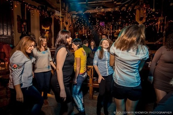 Вертеп у луцькому клубі. ФОТО