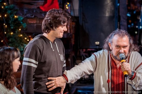 Вертеп у луцькому клубі. ФОТО