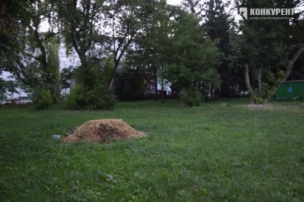 На цьому місці обіцяють зробити дитячий майданчик