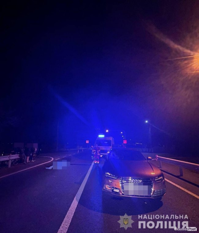 Під Луцьком на смерть збили чоловіка. ФОТО.ОНОВЛЕНО