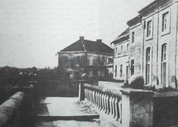 Олицька резиденція на унікальних ретрофото