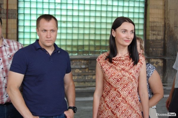 Секретар Луцької міської ради Юлія Вусенко та депутат Андрій Авраменко