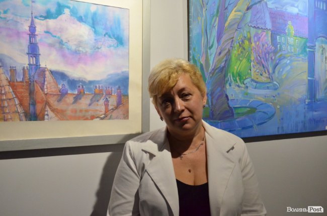 У  «Промені» – своя «Весна»: відома волинська художниця презентувала нову виставку. ФОТО