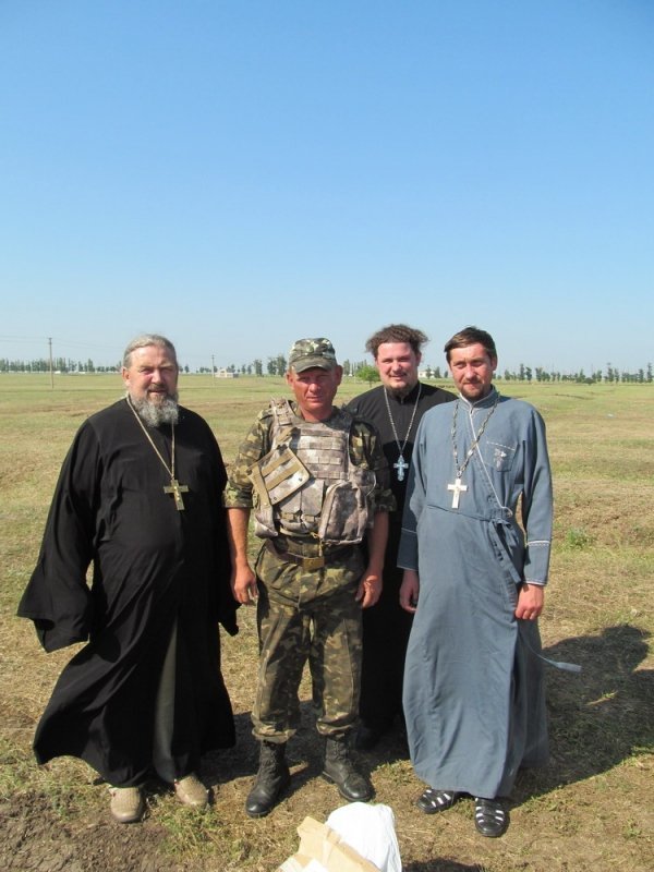 Волинські священики повернулися з 51-ої бригади. ФОТО