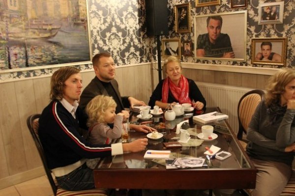 Андрій Курков у Луцьку. ФОТО