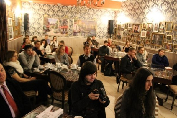 Андрій Курков у Луцьку. ФОТО