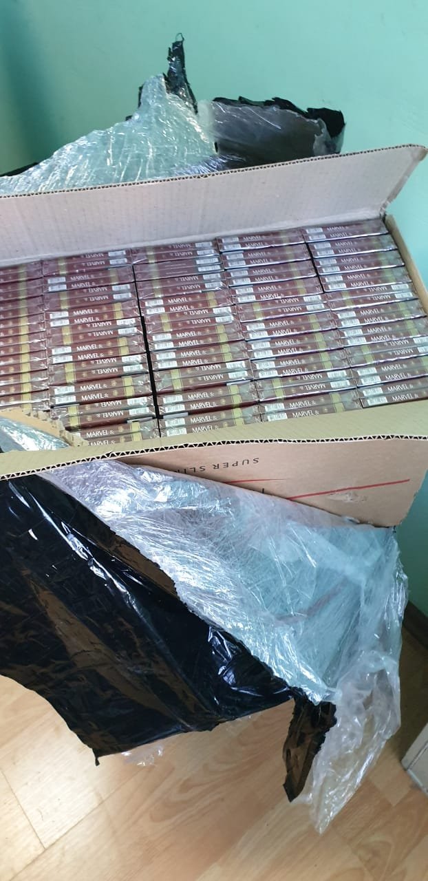 Волинські прикордонники на пропустили контрабандні цигарки до Польщі. ФОТО