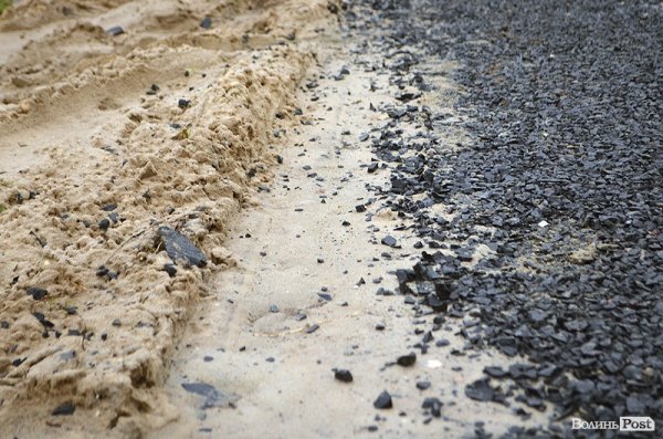 вулиця Зелена у селі Скулин