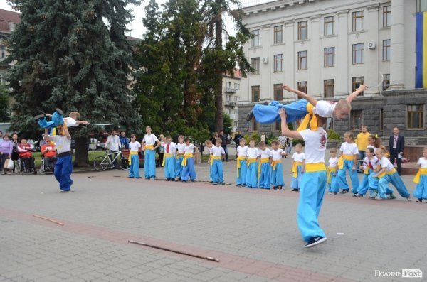 У Луцьку - патріотичний велопробіг. ФОТОРЕПОРТАЖ