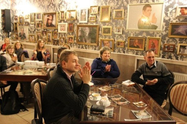 Андрій Курков у Луцьку. ФОТО