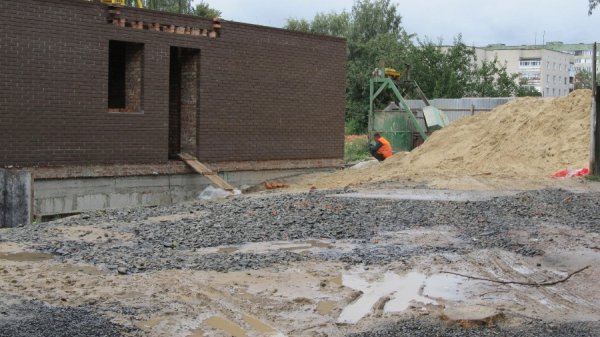 Що будують у Луцьку біля гімназії №21. ФОТО
