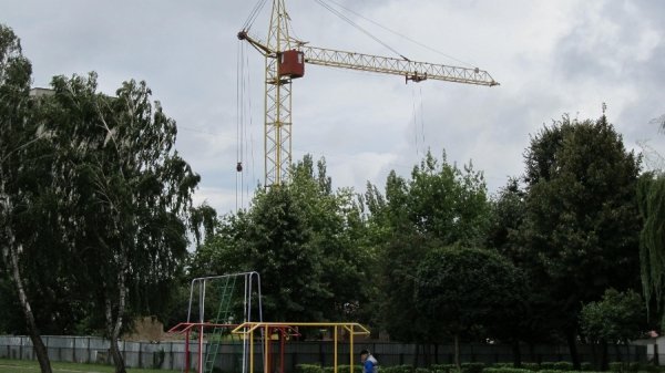 Що будують у Луцьку біля гімназії №21. ФОТО