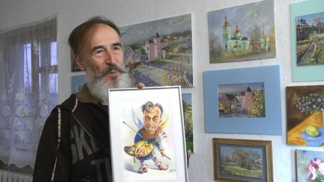 Сучасна архітектура та краєвиди зі старих фото: волинянин пише серію картин про рідне місто.ФОТО.ВІДЕО