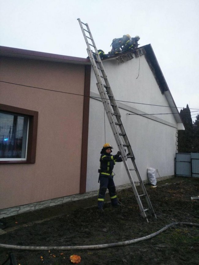 На Волині горів житловий будинок