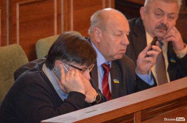 Сесія Волиньради: годинники, гаджети та «Однокласники». ФОТО